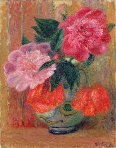 Coquelicots et pivoines - William James Glackens